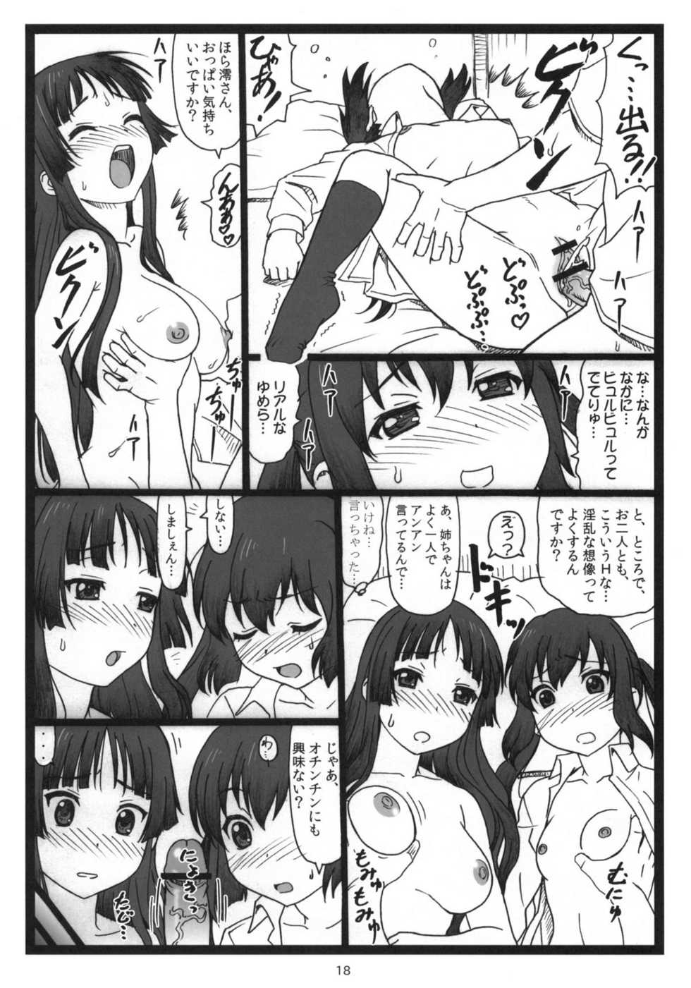 (C78) [Ohkura Bekkan (Ohkura Kazuya)] Dokidoki Shower Time (K-ON!) - Page 17