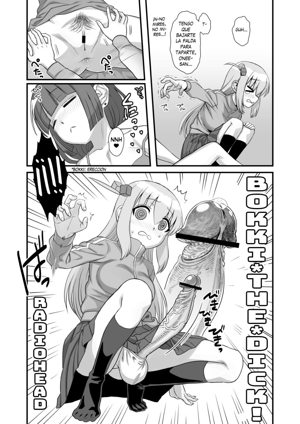 [Kakumei Seifu Kouhoushitsu (Radiohead, Dekosuke, Hakai Taitei)] Bokki the Dick! (Bocchi the Rock!) [Spanish] [TMF] [Digital] - Page 6