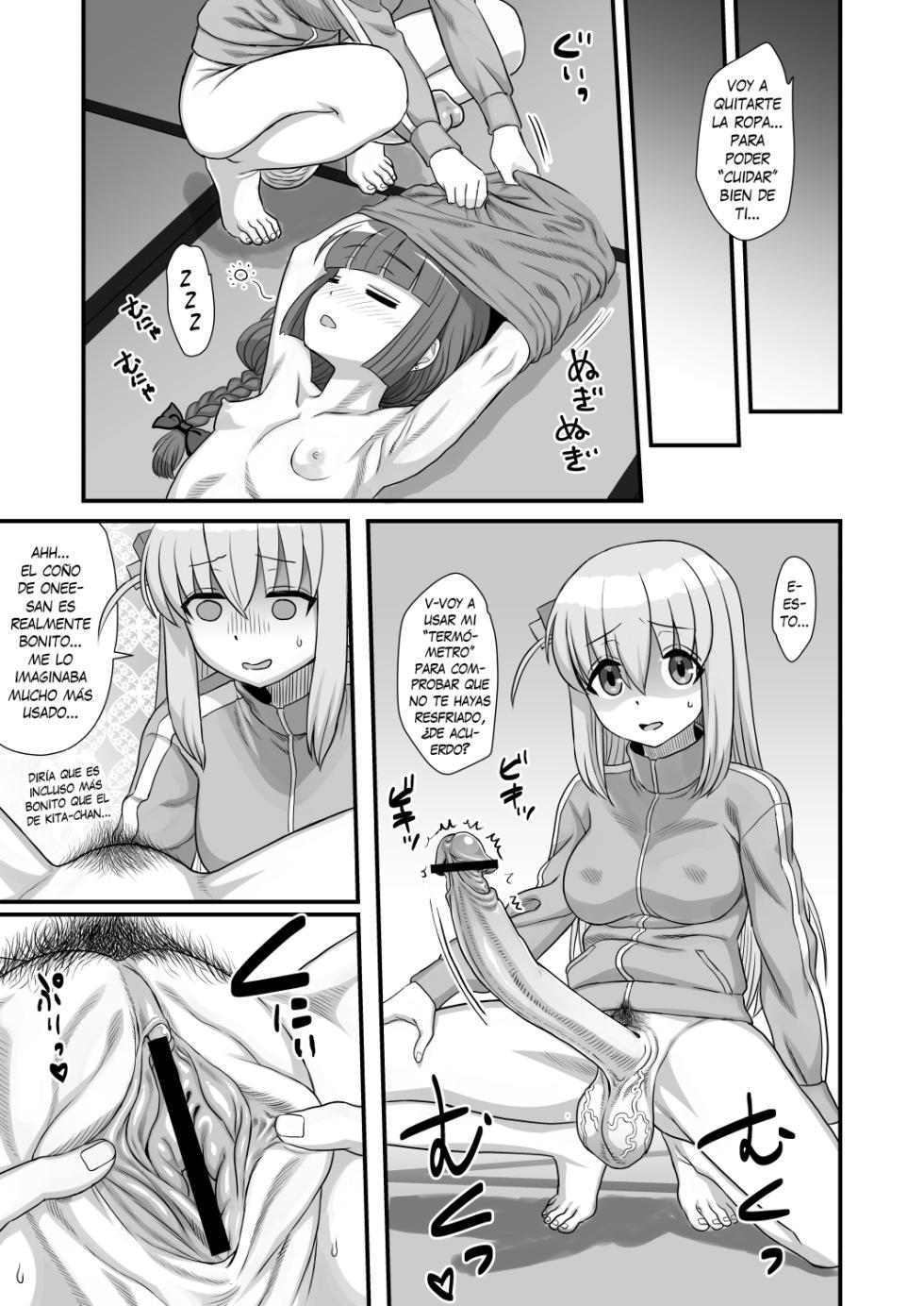 [Kakumei Seifu Kouhoushitsu (Radiohead, Dekosuke, Hakai Taitei)] Bokki the Dick! (Bocchi the Rock!) [Spanish] [TMF] [Digital] - Page 7