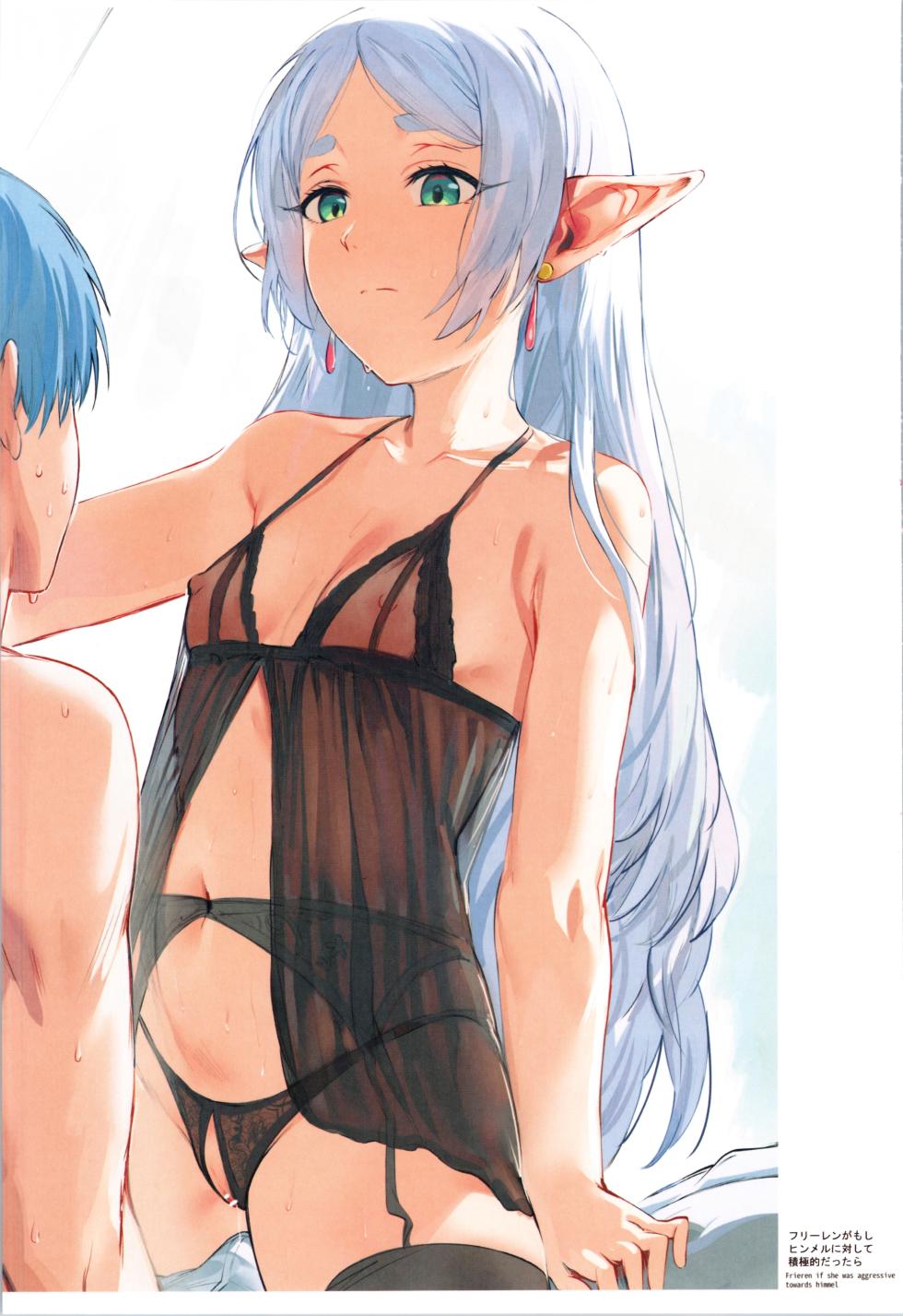 (COMIC1☆25) [Kuwaiya (hews)] forbidden GRIMOIRE - wonderful characters of frieren in a lascivious imagination (Sousou no Frieren) - Page 38