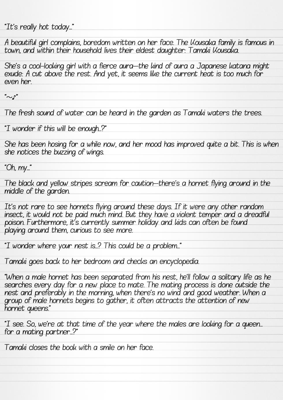 [Tiba-Santi (Misuke)] Misuke's Short Stories 19 - Tamaki & Hornets (ToHeart2 Dungeon Travelers) [English] - Page 2