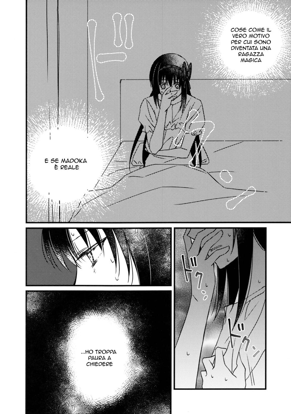 (C90) [Fukuya (Tama II)] Majuu Madoka wa Kyuusai Suru. | Amnesia a Letto (Puella Magi Madoka Magica) [Italian] - Page 8