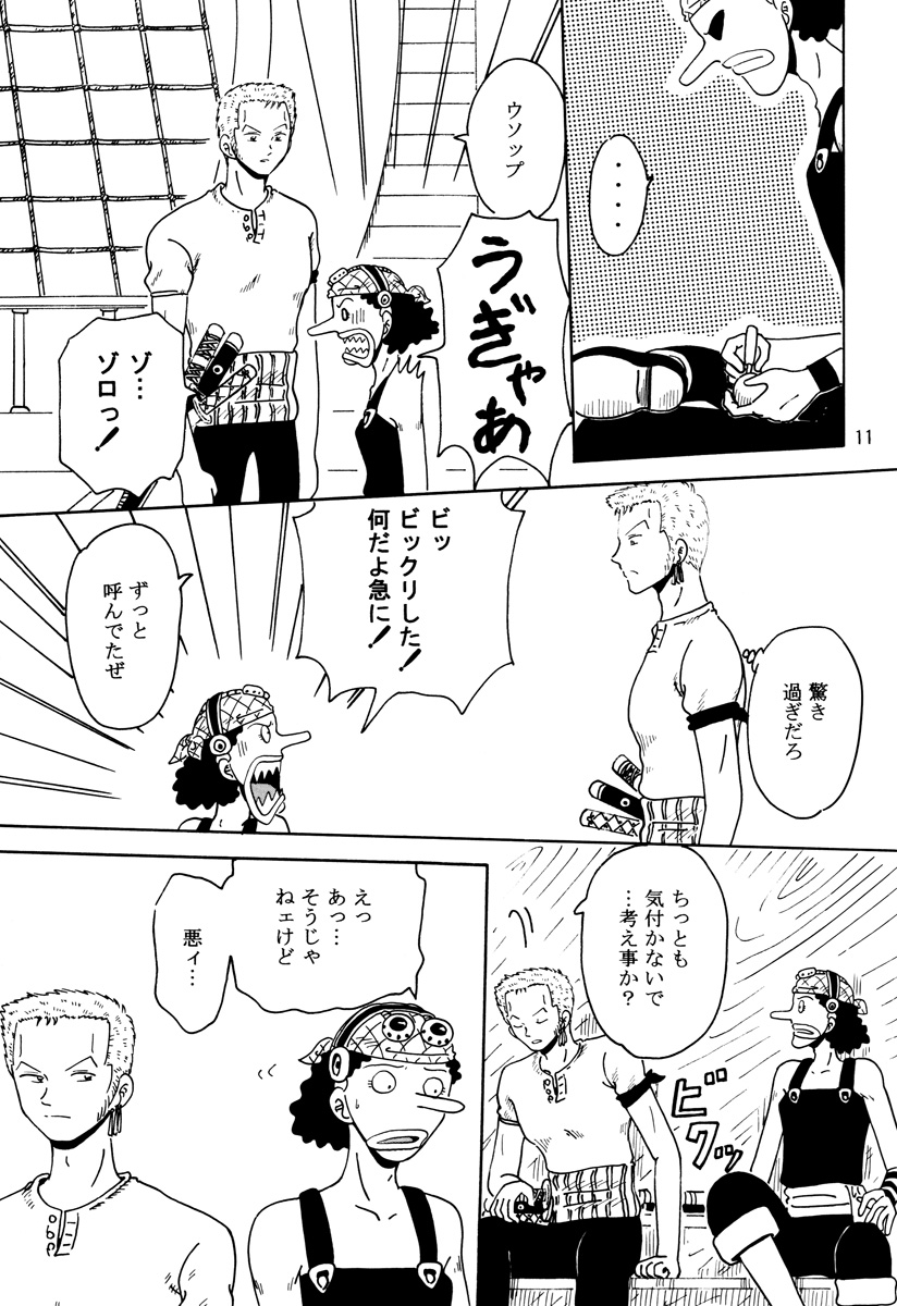 [Zakkaya] Oboreru Ude (One Piece) - Page 10