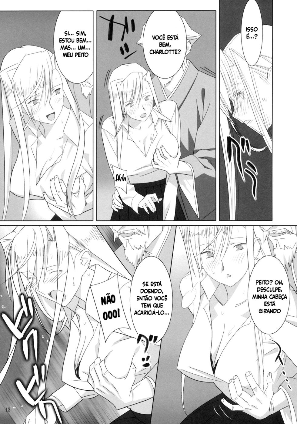 [Hito no Fundoshi (Yukiyoshi Mamizu)] Admired beautiful flower. | Admirando a bela flor. (Princess Lover!) [Portuguese-BR] [Luca-San]  [2009-10] - Page 13