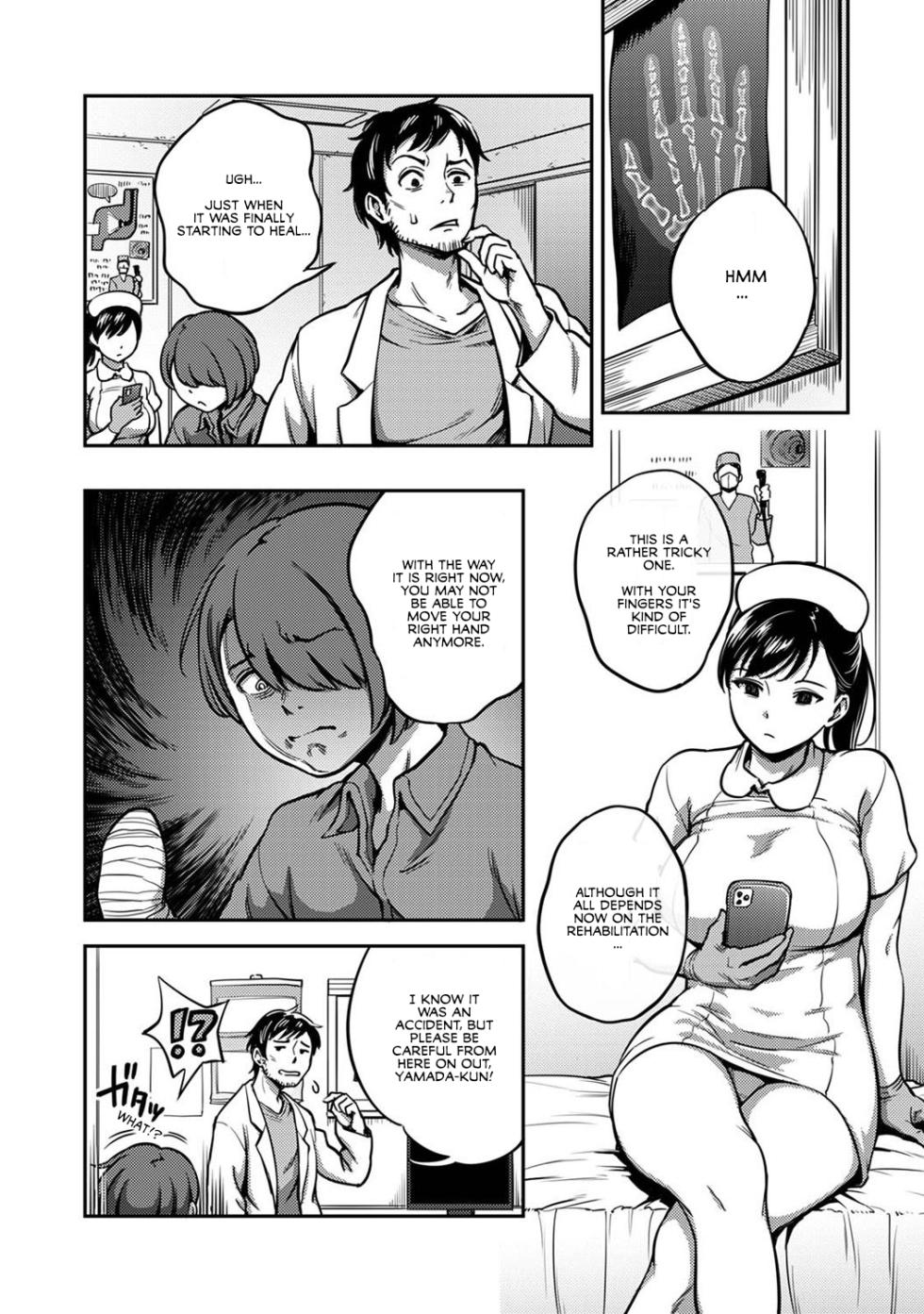 Sakusei Byoutou ~Seikaku Saiaku no Nurse shika Inai Byouin de Shasei Kanri Seikatsu~ Ch. 8 Kouhen | Life in a Hospital With Only the Worst Nurses! Ch. 8 (COMIC Ananga Ranga Vol. 112) [English] - Page 2