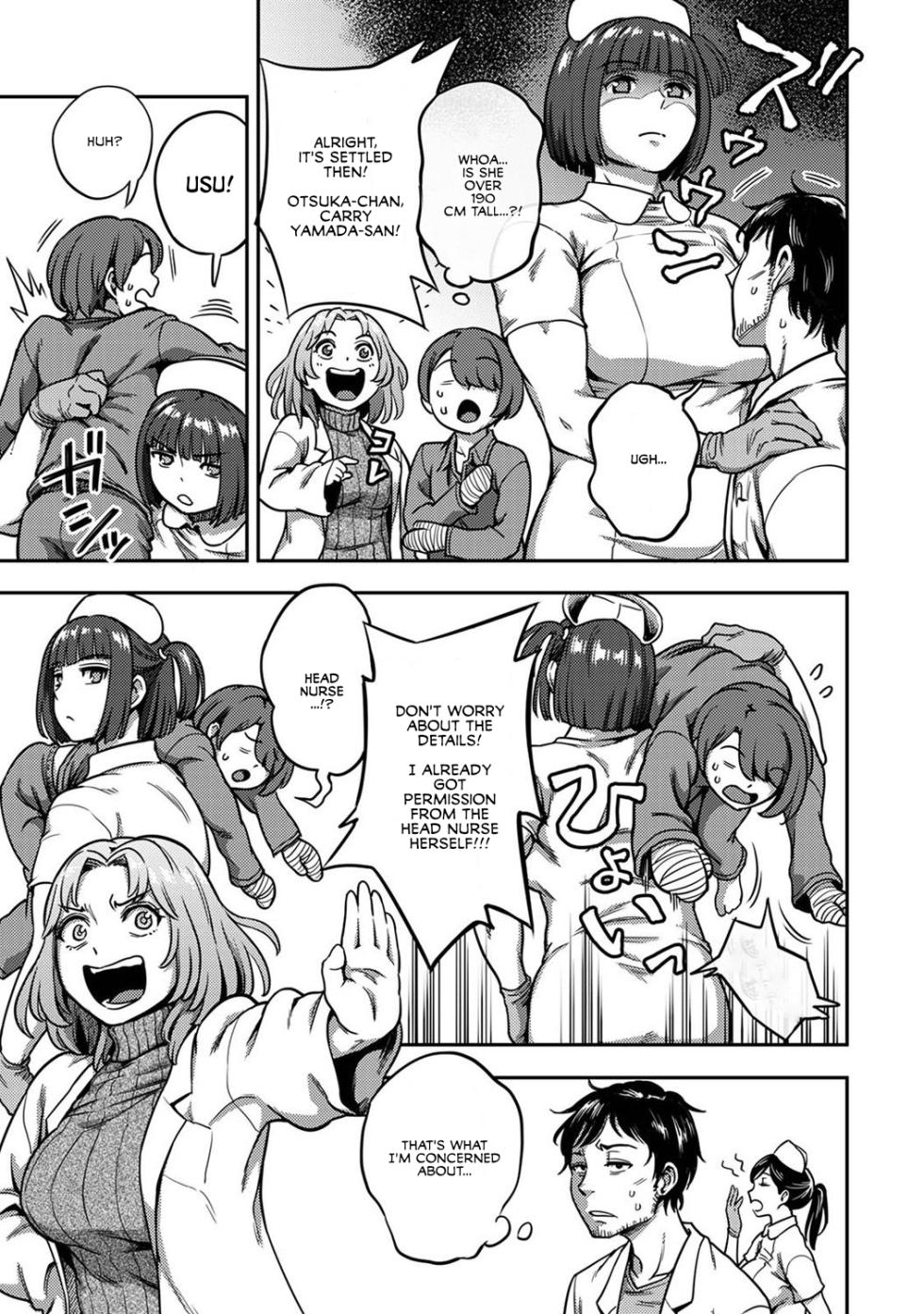 Sakusei Byoutou ~Seikaku Saiaku no Nurse shika Inai Byouin de Shasei Kanri Seikatsu~ Ch. 8 Kouhen | Life in a Hospital With Only the Worst Nurses! Ch. 8 (COMIC Ananga Ranga Vol. 112) [English] - Page 6