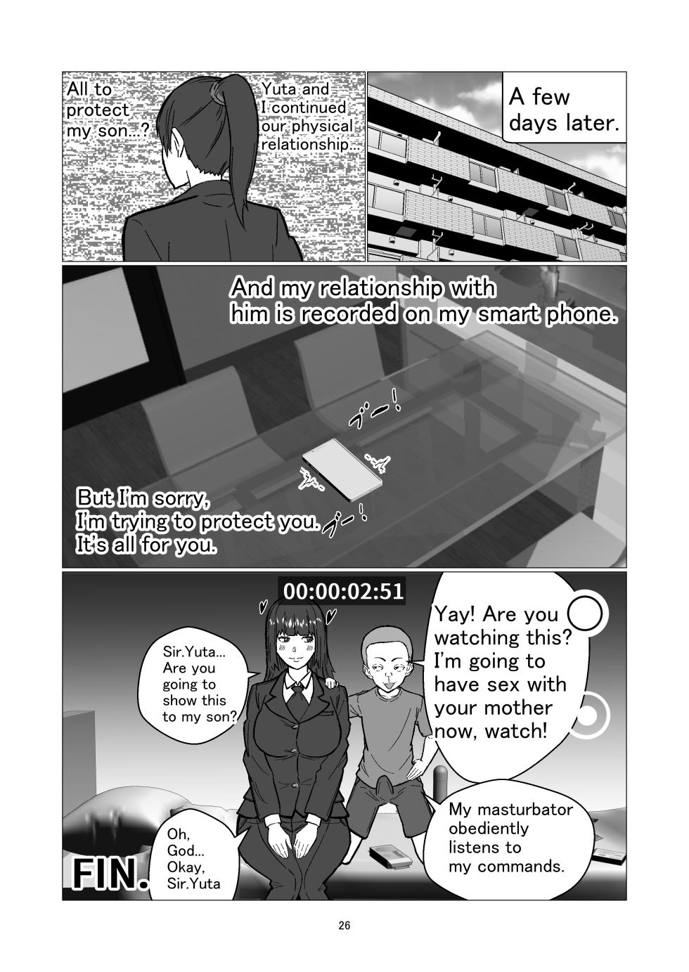 [Sushi Spark] Kyouiku Mama wa Musuko no Ijimekko Doukyuusei ni Netorareru | Education mom is cuckolded by her son's bullying classmate. [English] - Page 26