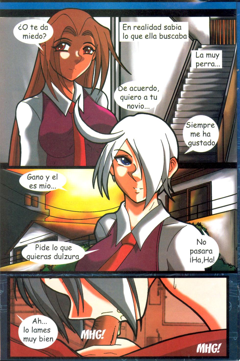 [Seduccion 3X] The queen of fighters 2001 short stories [ESP] - Page 19