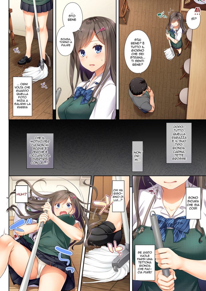 [Digital Lover (Nakajima Yuka)] DLO-04 Kare to Watashi no Kowareta Kizuna | Ripagare un Danno [Italian] [Digital] - Page 13