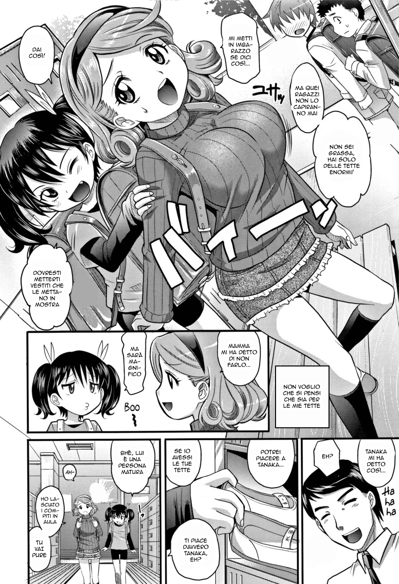 [Takaoka Motofumi] Otona Nano de! | Sono una Bimba Grande (Kyasha na ko no Iregokochi wa...Atsu!) [Italian] [Decensored] - Page 2