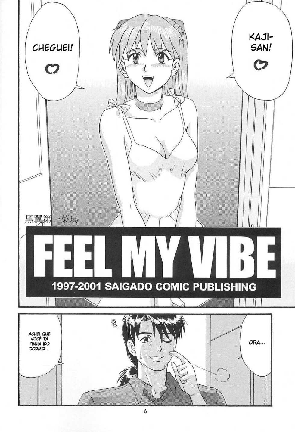 (C60) [Saigado] Feel My Vibe Shinteiban (Neon Genesis Evangelion) [Portuguese-BR] [BartSSJ] - Page 5