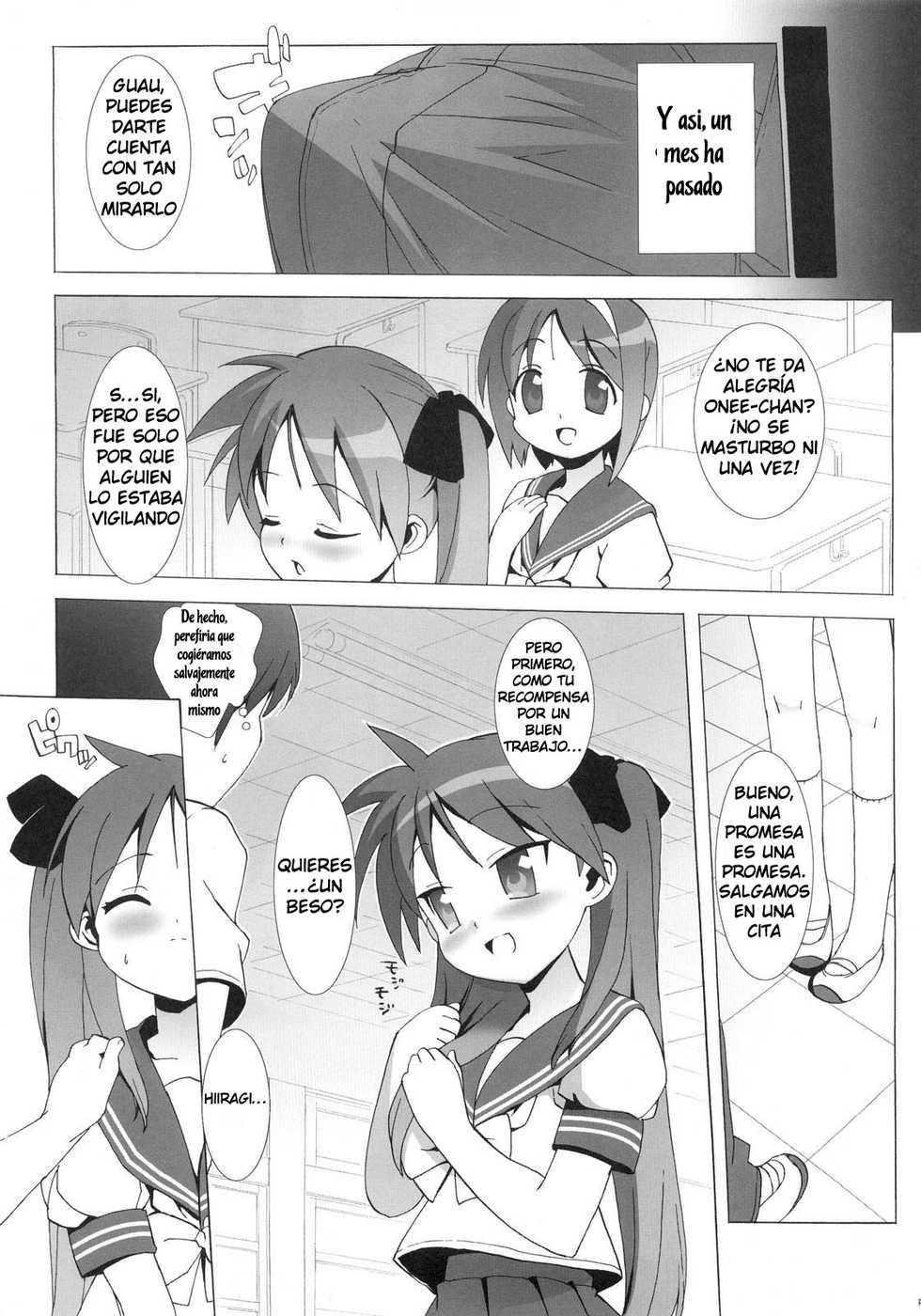 (C72) [Number2 (Takuji)] Lucky Play (Lucky Star) [Spanish] [Ichino Fansub] - Page 24