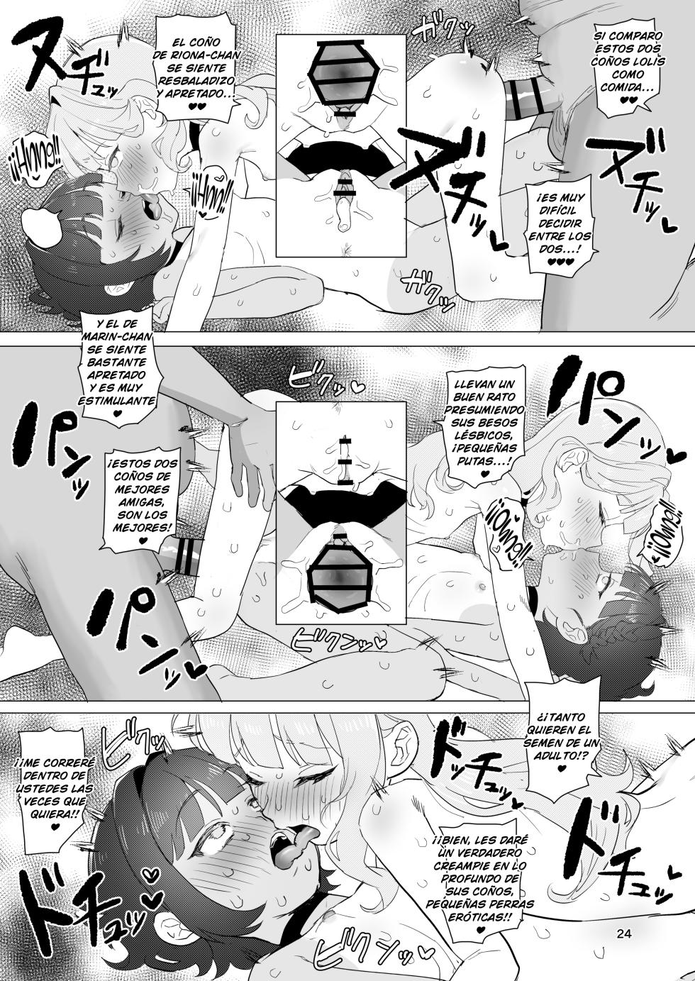 [Inmou Choregi Salad (Inchore)] Toaru Inaka no Hitou nite | En Las Aguas Termales Ocultas De Cierto Pueblo Rural [Spanish] [ElKrei] [Digital] - Page 24