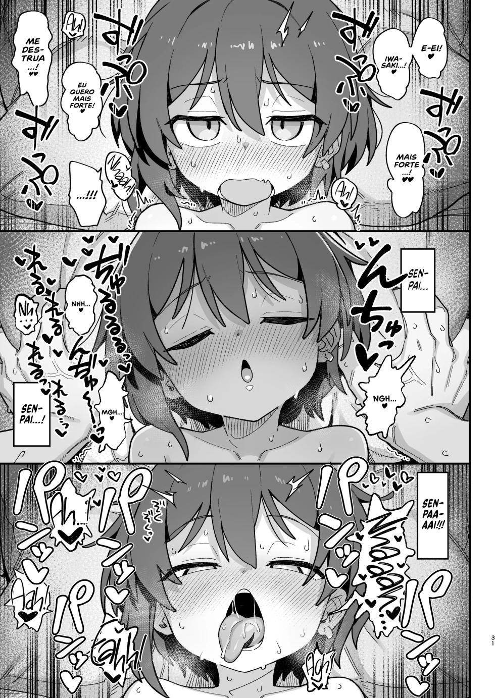 [Dagashiya (Wagashi)] Onozuka-senpai wa Warui Hito | Onozuka-senpai É Uma Garota Muito Má [Portuguese-BR] [Digital] - Page 30