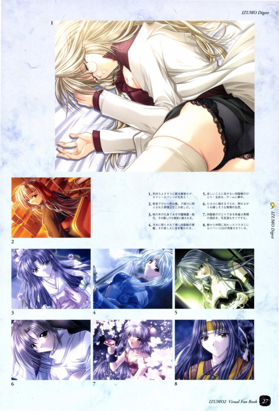 IZUMO 2 Visual Fan Book - Page 29