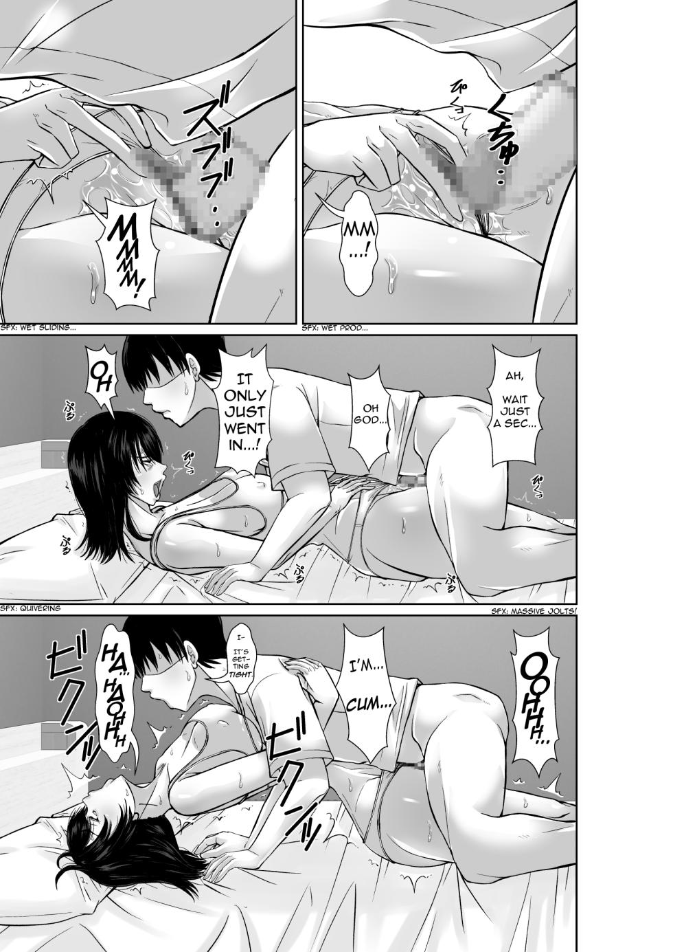 [Hoyoyodou] 20-nen-buri ni Saikai Shita Haha ga Yuuwaku Shite Kuru | Reappearing After Twenty Years, My Mom Seduces Me [English] [incogna777] - Page 31