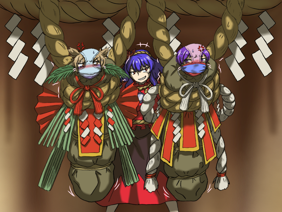 [平らvalley][リクエスト]神子に弄ばれた後の白蓮 (東方Project) - Page 4