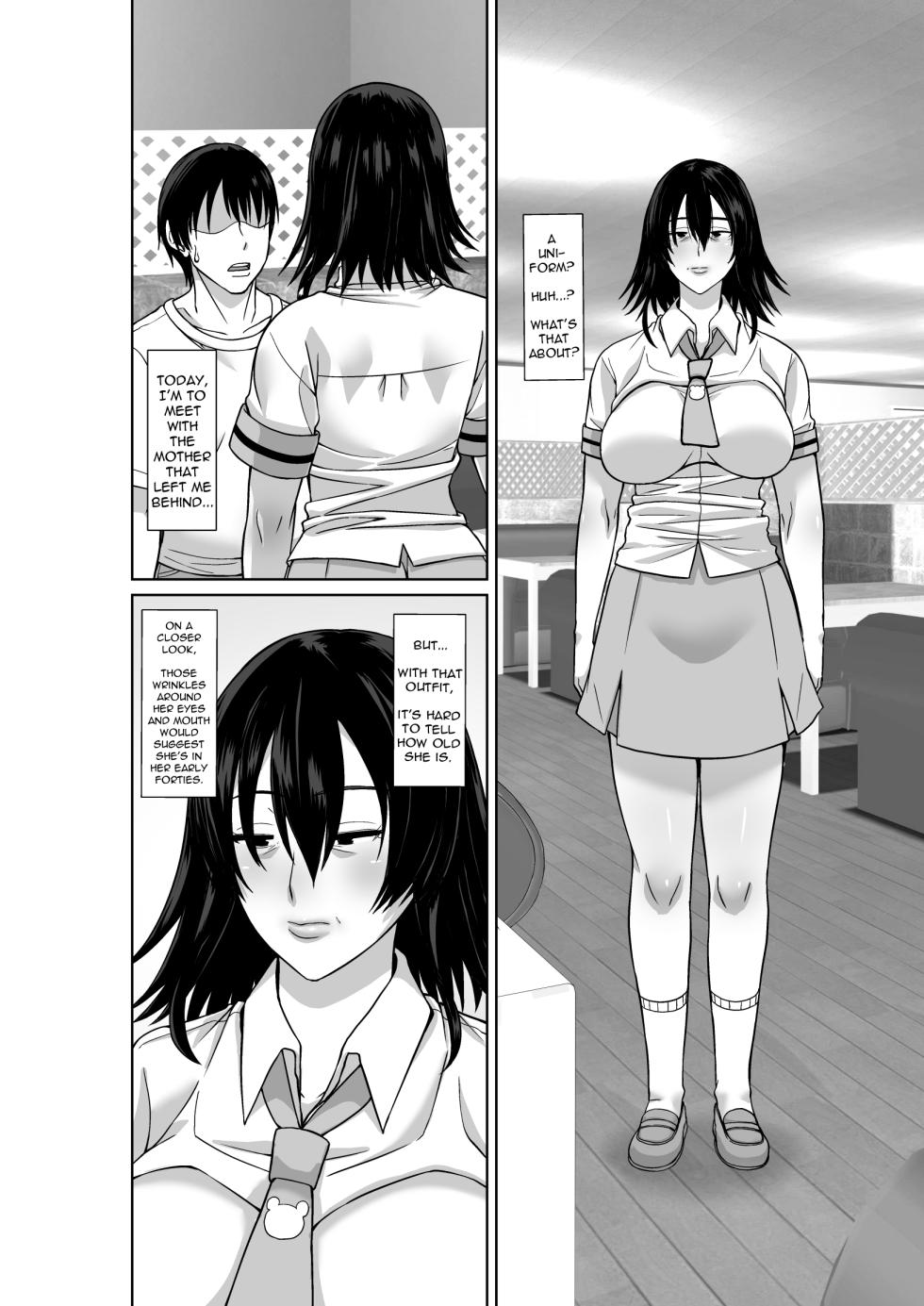 [Hoyoyodou] 20-nen-buri ni Saikai Shita Haha ga Yuuwaku Shite Kuru | Reappearing After Twenty Years, My Mom Seduces Me [English] [incogna777] - Page 2