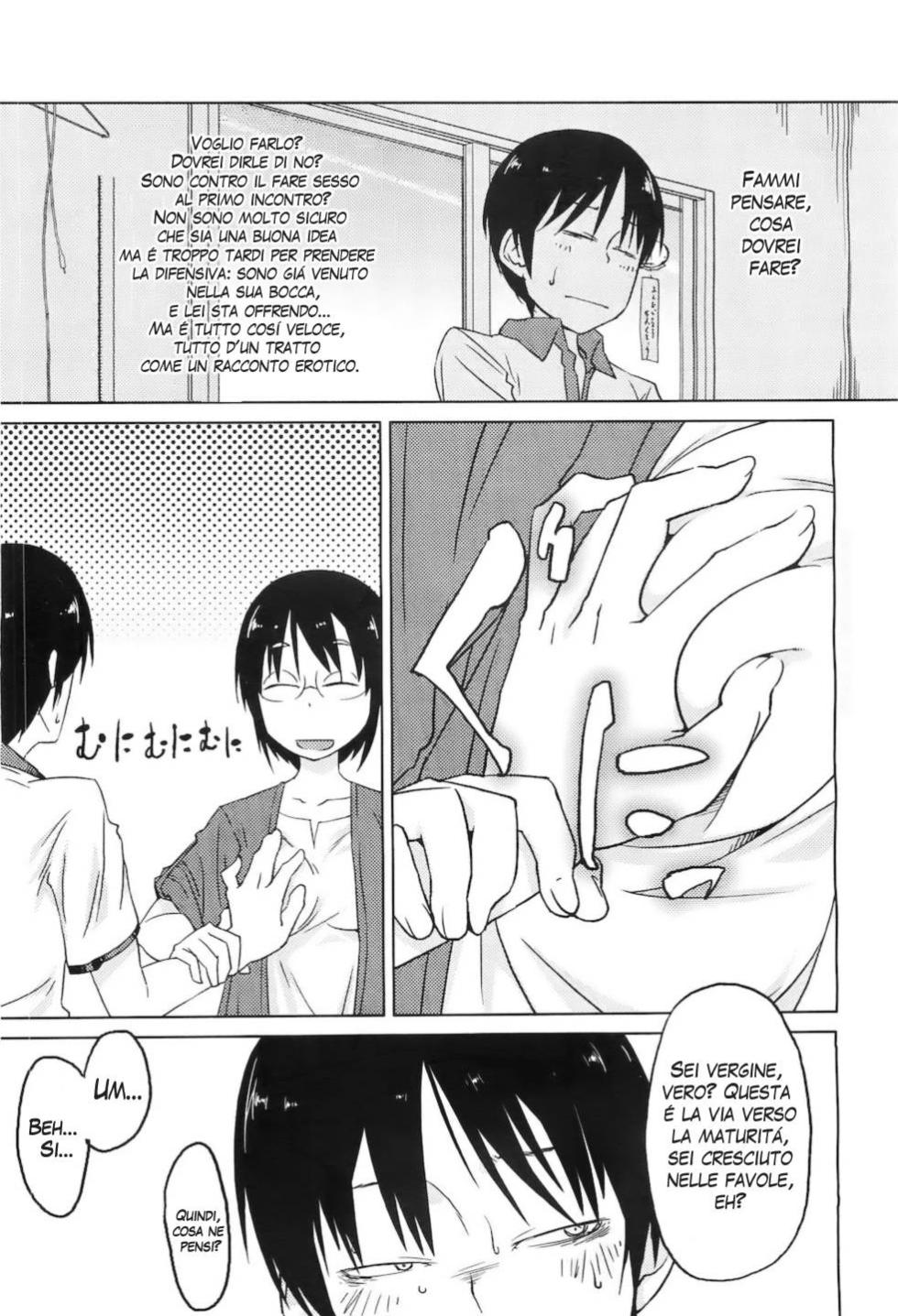 [Shimimaru] Shiryou ja Shikatanai ne? | Per la Scienza (COMIC Megastore H 2010-11) [Italian]  [Decensored] - Page 9