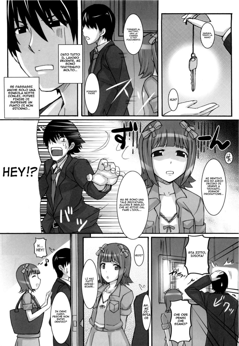 (C76) [Hidebou House (Hidebou)] Ao Haruka | Adoro quell' Uniforme (THE iDOLM@STER) [Italian] - Page 8