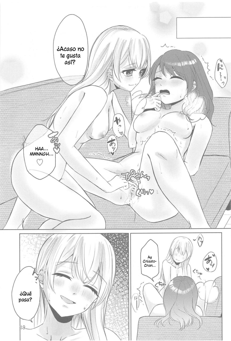 (BanG Dreamer's Party! 14th STAGE) [Amayadori (Amakasa)] Chotto Matte! - wait a minute! | ¡Espera un Momento! (BanG Dream!) [Spanish] [Lilien Trads] - Page 18