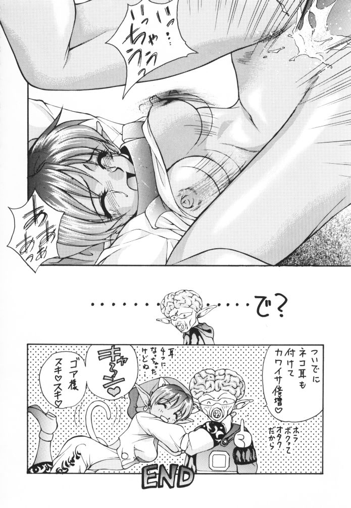 (C54) [Robazoku (Yumesaki Sanjuro)] HAPPY GO LUCKY (Rival Schools, Star Gladiator, Street Fighter) - Page 34