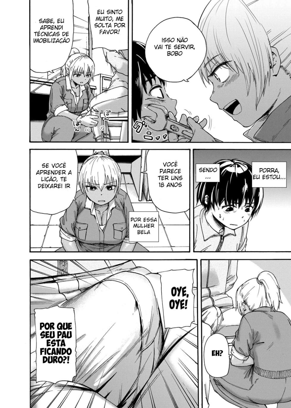 [Ishikarian] Tsunagi Gal ga Seisai Fudeoroshi | A Gyaru de Macacão e a Punição da Perda da Virgindade [Portuguese-BR] - Page 5