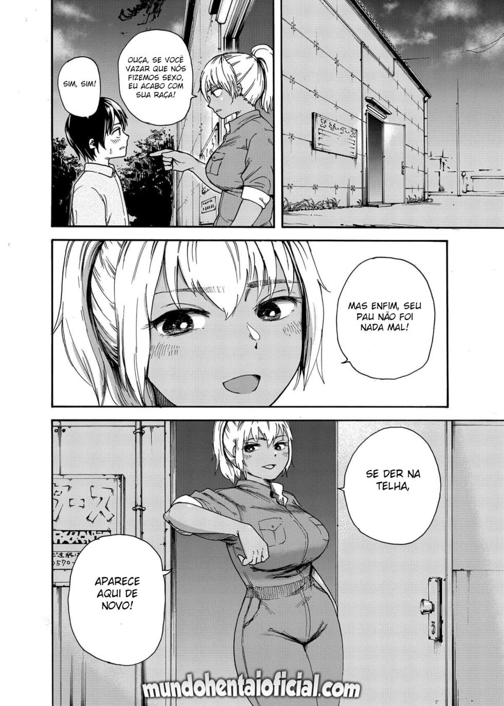 [Ishikarian] Tsunagi Gal ga Seisai Fudeoroshi | A Gyaru de Macacão e a Punição da Perda da Virgindade [Portuguese-BR] - Page 23