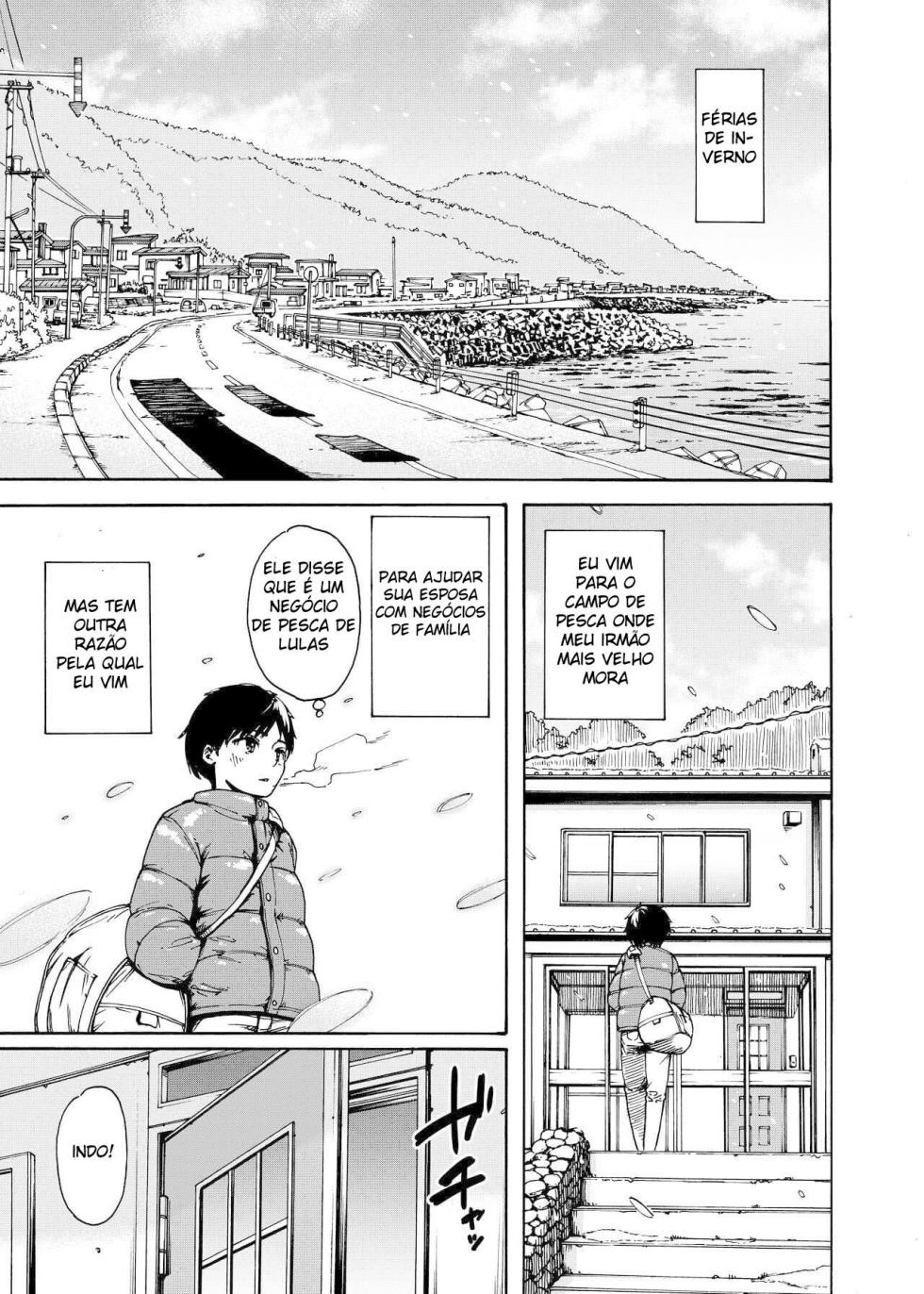 [Ishikarian] Watashi de Sukkiri Sasechaina ~Hatsukoi Aite ni Tsurareru Ore~ | Eu Limpo Isso Para Você ~Estou Sendo Seduzido Pelo Meu Primeiro Amor~ [Portuguese-BR] - Page 2