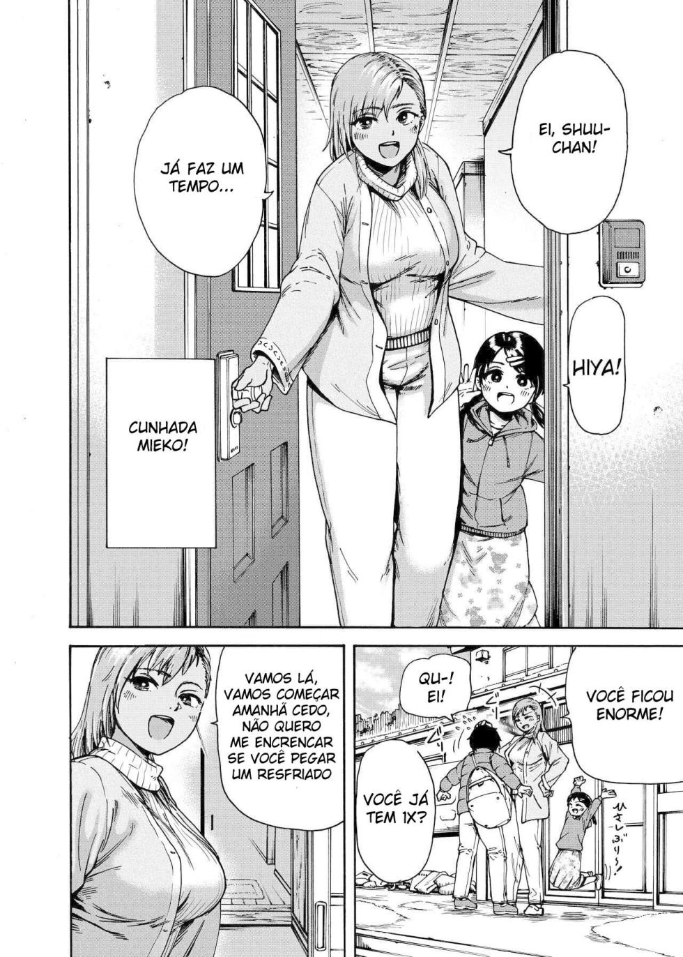 [Ishikarian] Watashi de Sukkiri Sasechaina ~Hatsukoi Aite ni Tsurareru Ore~ | Eu Limpo Isso Para Você ~Estou Sendo Seduzido Pelo Meu Primeiro Amor~ [Portuguese-BR] - Page 3