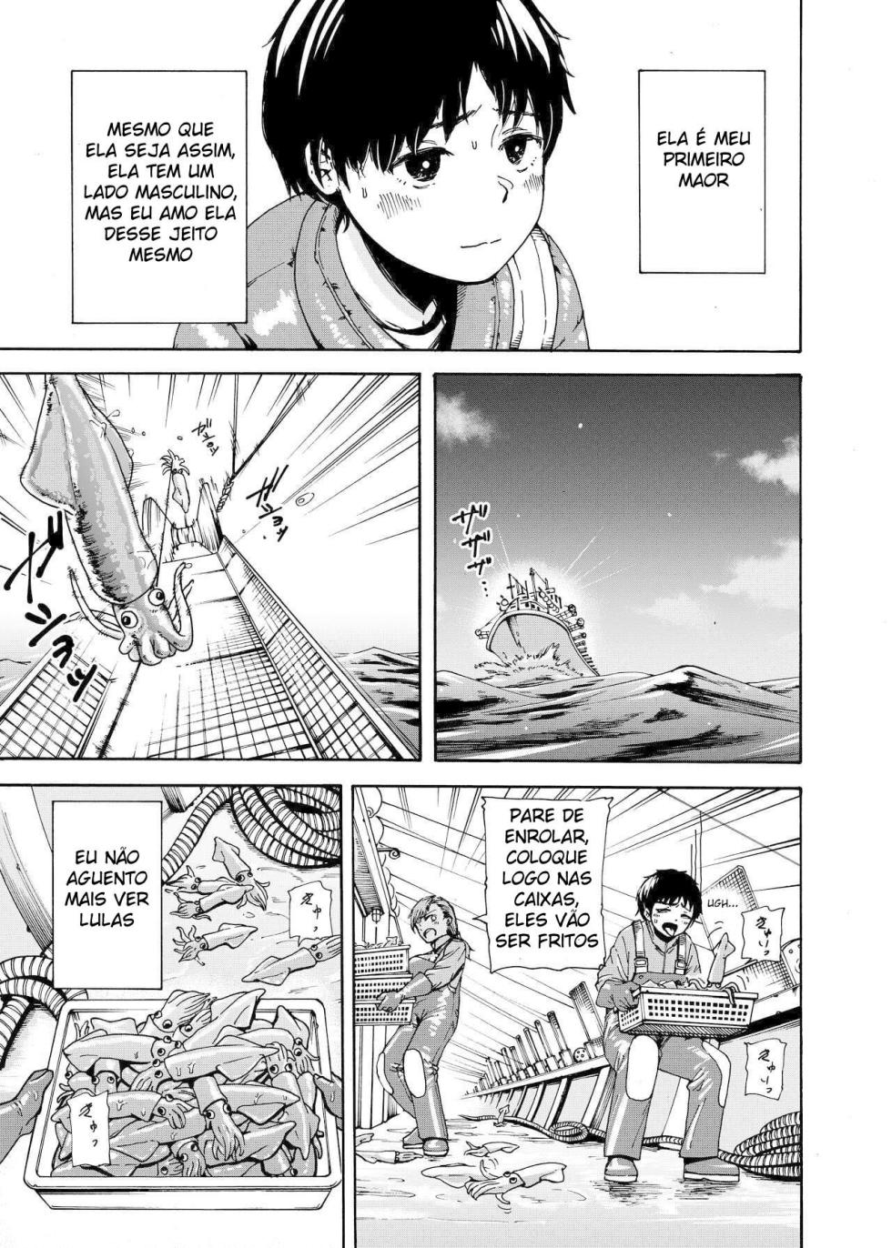 [Ishikarian] Watashi de Sukkiri Sasechaina ~Hatsukoi Aite ni Tsurareru Ore~ | Eu Limpo Isso Para Você ~Estou Sendo Seduzido Pelo Meu Primeiro Amor~ [Portuguese-BR] - Page 4