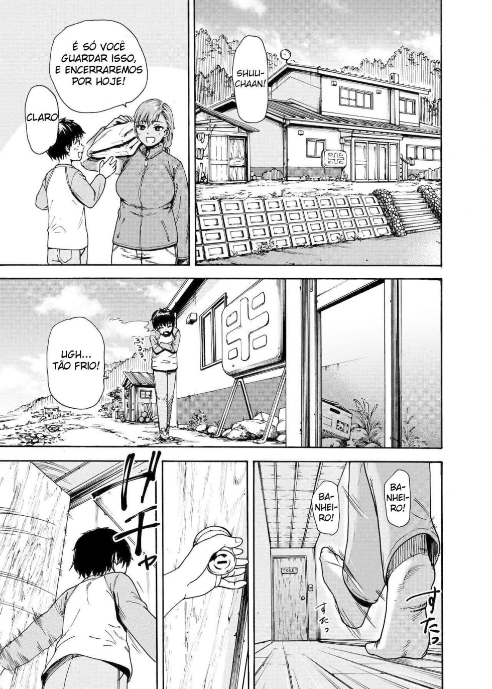 [Ishikarian] Watashi de Sukkiri Sasechaina ~Hatsukoi Aite ni Tsurareru Ore~ | Eu Limpo Isso Para Você ~Estou Sendo Seduzido Pelo Meu Primeiro Amor~ [Portuguese-BR] - Page 6