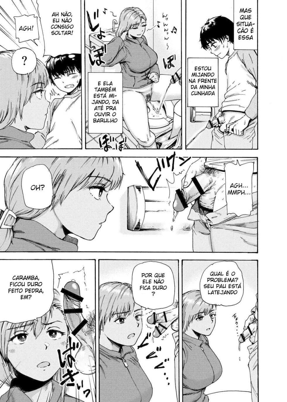 [Ishikarian] Watashi de Sukkiri Sasechaina ~Hatsukoi Aite ni Tsurareru Ore~ | Eu Limpo Isso Para Você ~Estou Sendo Seduzido Pelo Meu Primeiro Amor~ [Portuguese-BR] - Page 10