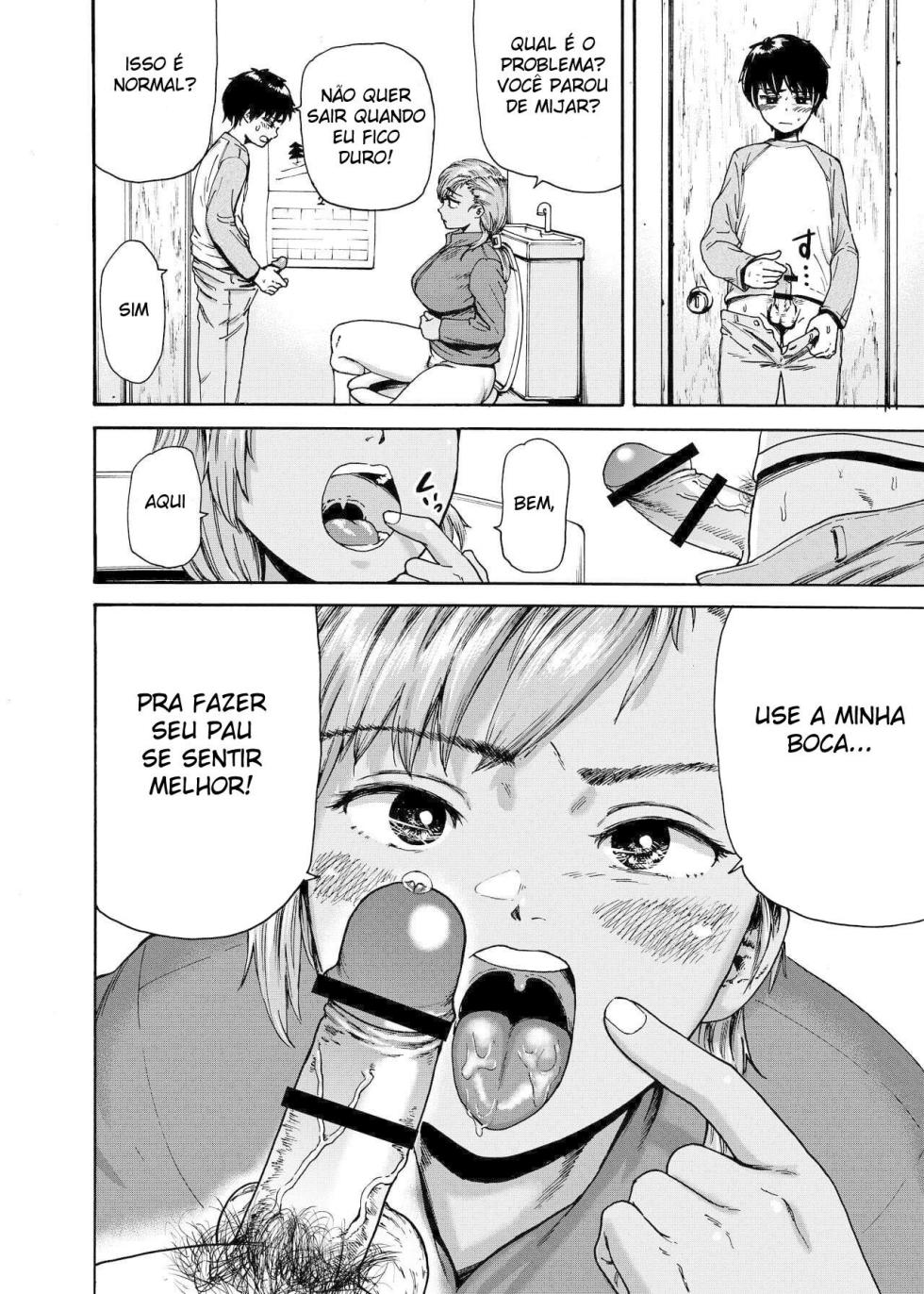 [Ishikarian] Watashi de Sukkiri Sasechaina ~Hatsukoi Aite ni Tsurareru Ore~ | Eu Limpo Isso Para Você ~Estou Sendo Seduzido Pelo Meu Primeiro Amor~ [Portuguese-BR] - Page 11