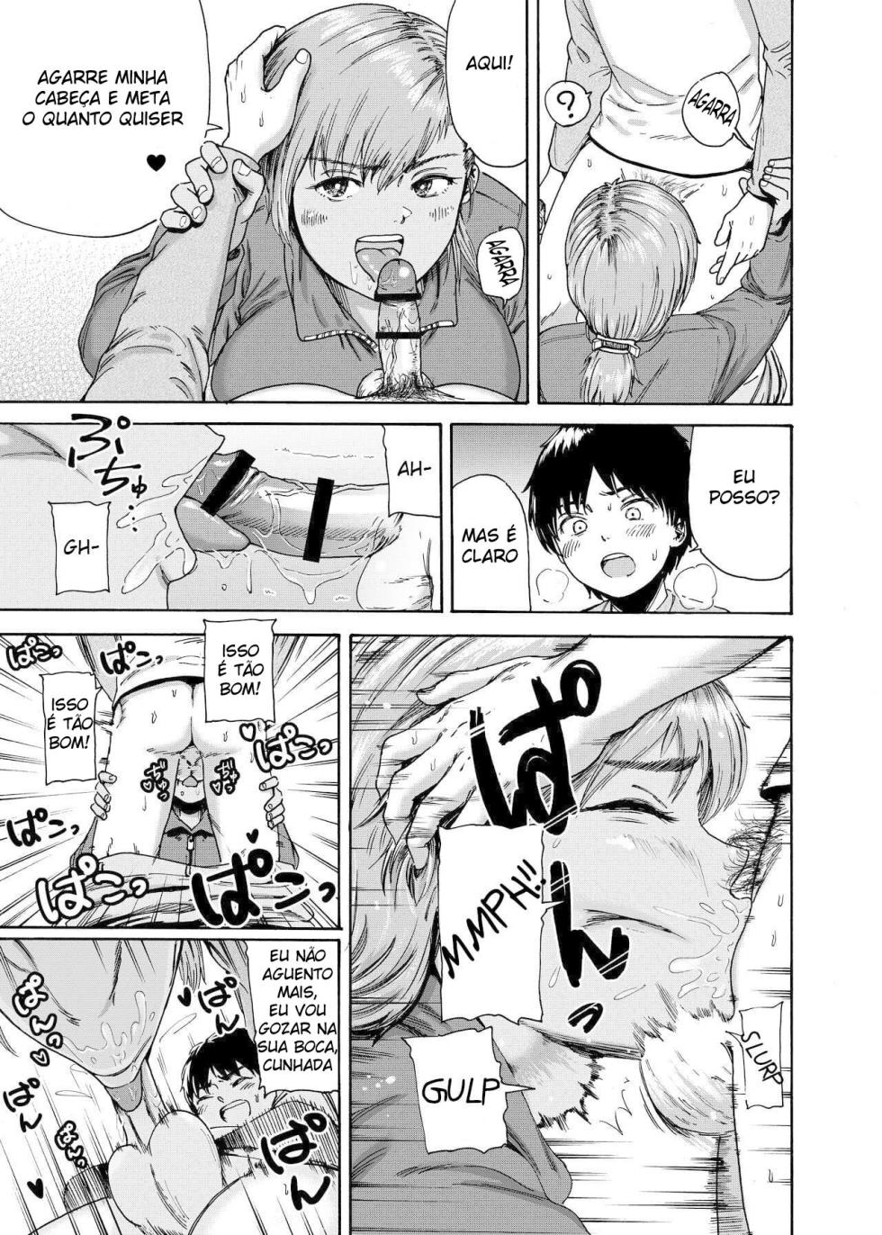 [Ishikarian] Watashi de Sukkiri Sasechaina ~Hatsukoi Aite ni Tsurareru Ore~ | Eu Limpo Isso Para Você ~Estou Sendo Seduzido Pelo Meu Primeiro Amor~ [Portuguese-BR] - Page 14