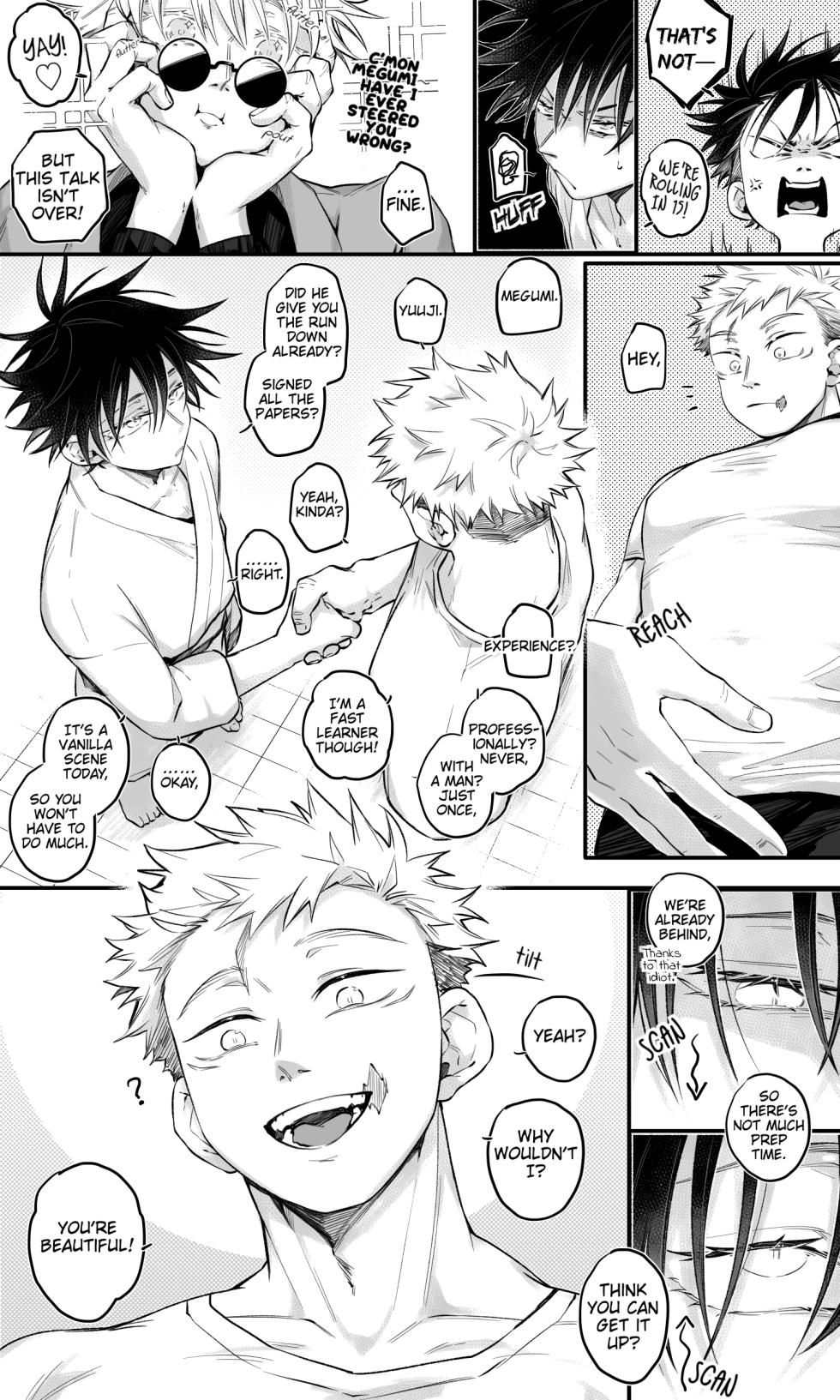 [bozu] Pornstar AU (Jujutsu Kaisen) [English] - Page 2