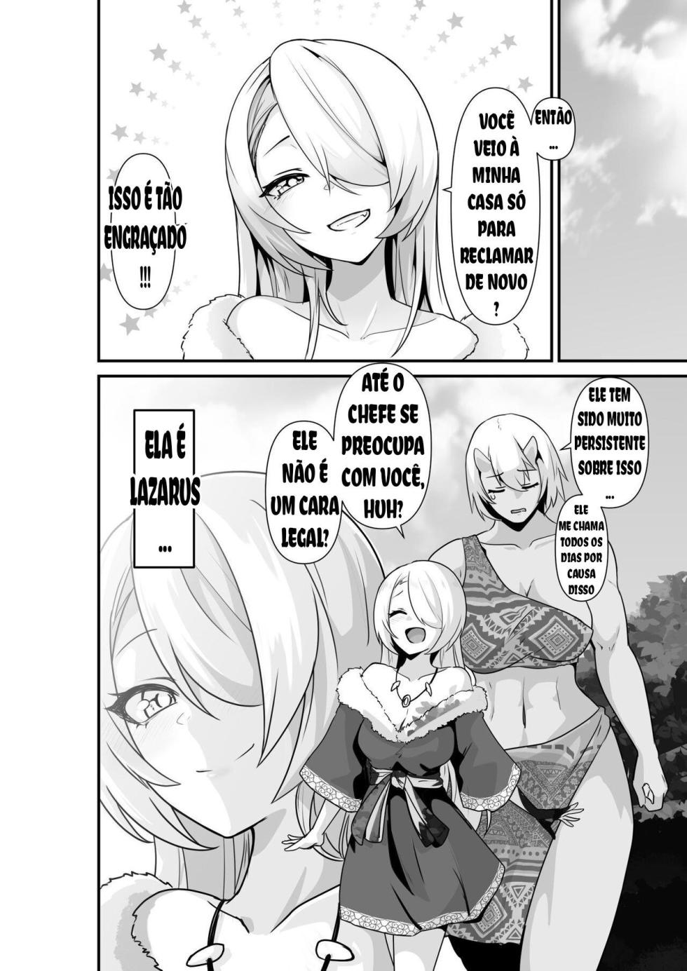 [HASHIOKI (Otemoto)] Elf to Ogre ga Love Love Ecchi Suru Ohanashi [Portuguese-BR] - Page 6