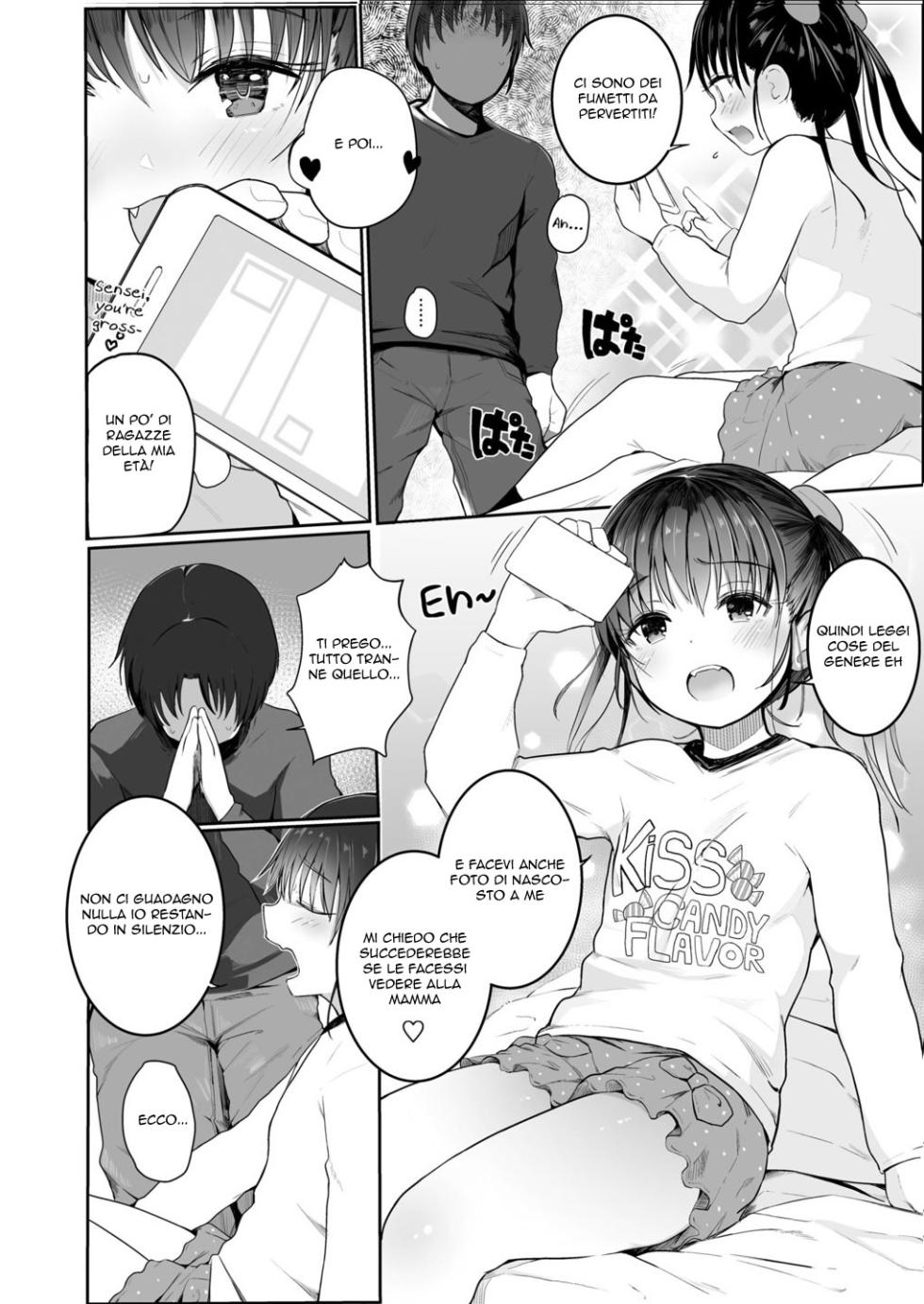 [Kinomoto Anzu] Oshiete❤Sensei! | Le Ripetizioni (Chiisana Karada no Dakigokochi) [Italian] [Digital] - Page 4