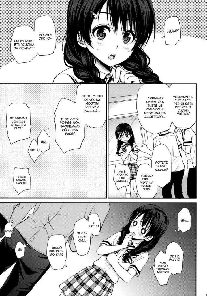 (C86) [Takumi na Muchi (Takumi na Muchi)] Shokuyoku Zenkai! | Utili Zucchine (Shokugeki no Soma) [Italian] - Page 15