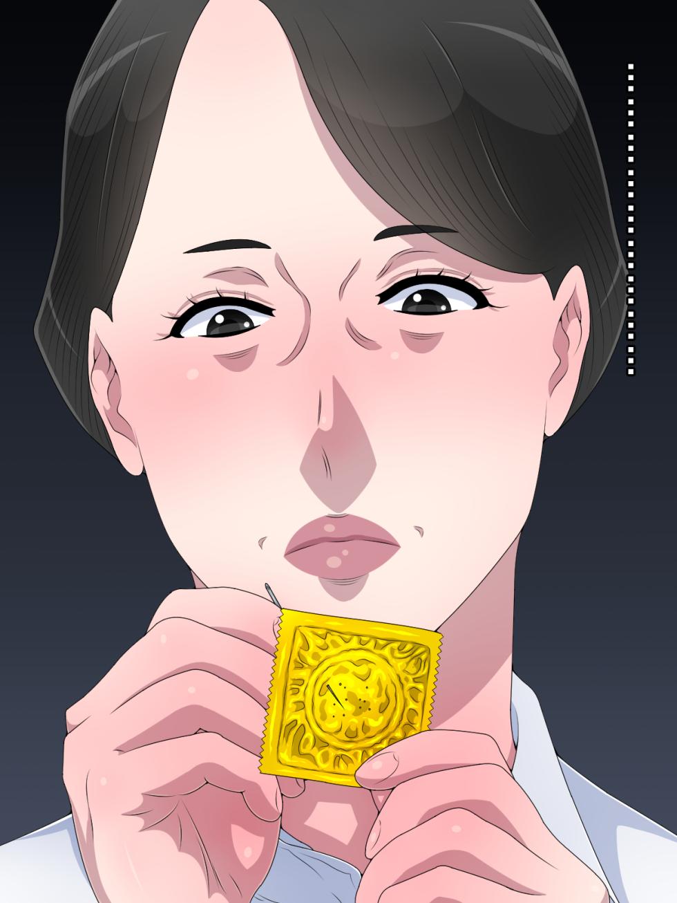 [Kurono Taitsu] Toshiue Babaa Kanojo ga Nenrei o Kinishite Kekkon Shite Kurenai kara Gomu ni Ana o Akete Haramaseru Koto ni Shita [Chinese] - Page 21