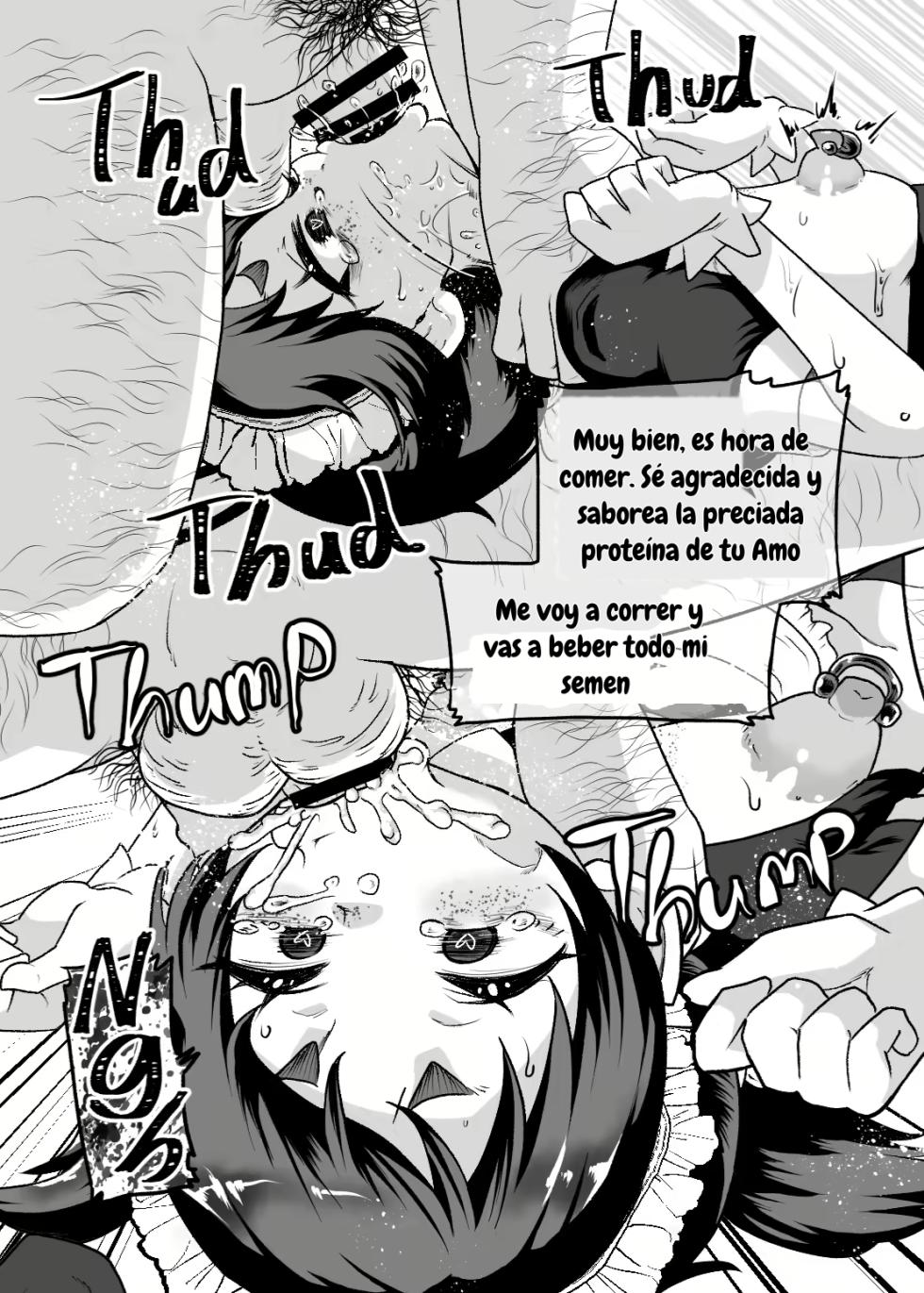 [Nikuyakitei (Nikuyaki)] Mesu Ochi Kansatsu Nikki -Mushoku Oji-san no Onaho Yome ni Sarete Shimatta Otokonoko no Matsuro...- [Spanish] [Traducciones Traps] [Digital] - Page 27