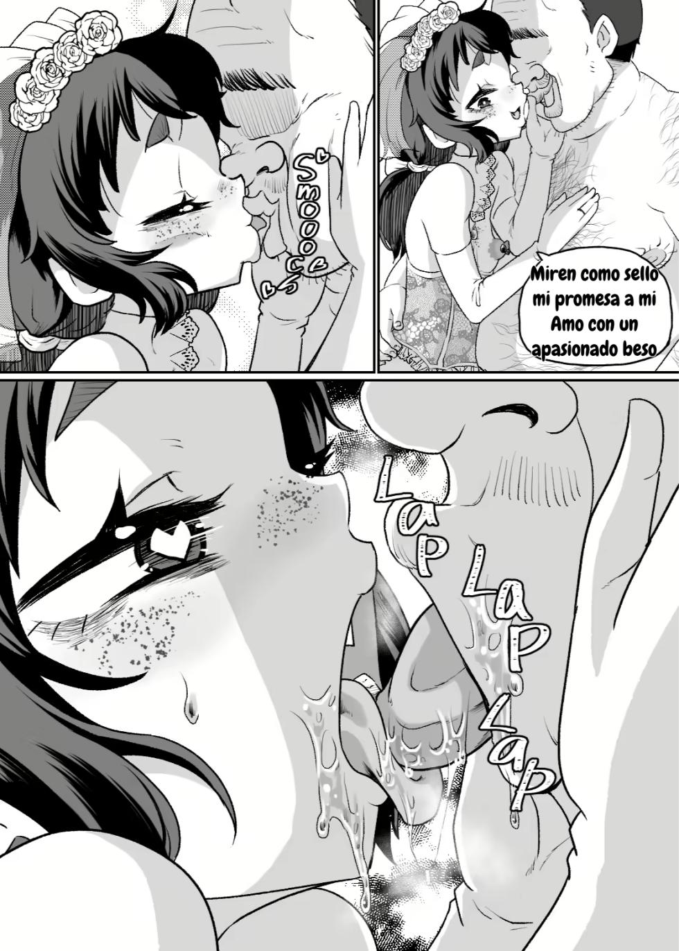 [Nikuyakitei (Nikuyaki)] Mesu Ochi Kansatsu Nikki -Mushoku Oji-san no Onaho Yome ni Sarete Shimatta Otokonoko no Matsuro...- [Spanish] [Traducciones Traps] [Digital] - Page 33