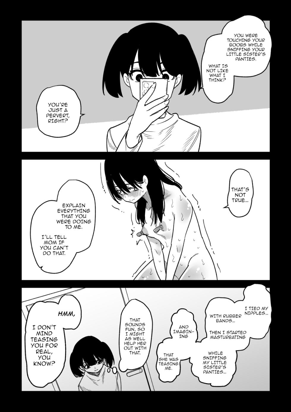 [Hachihachihachi] Chikubi Kaihatsu Zumi no Onee-chan o Kyou mo Chikubi dake Choukyou Shite Ageru | Today I'm Only Going to Train the Nipples of My Sister Who's Thoroughly Conditioned to Feel Pleasure from Her Nipples [English] {Doujins.com} - Page 19