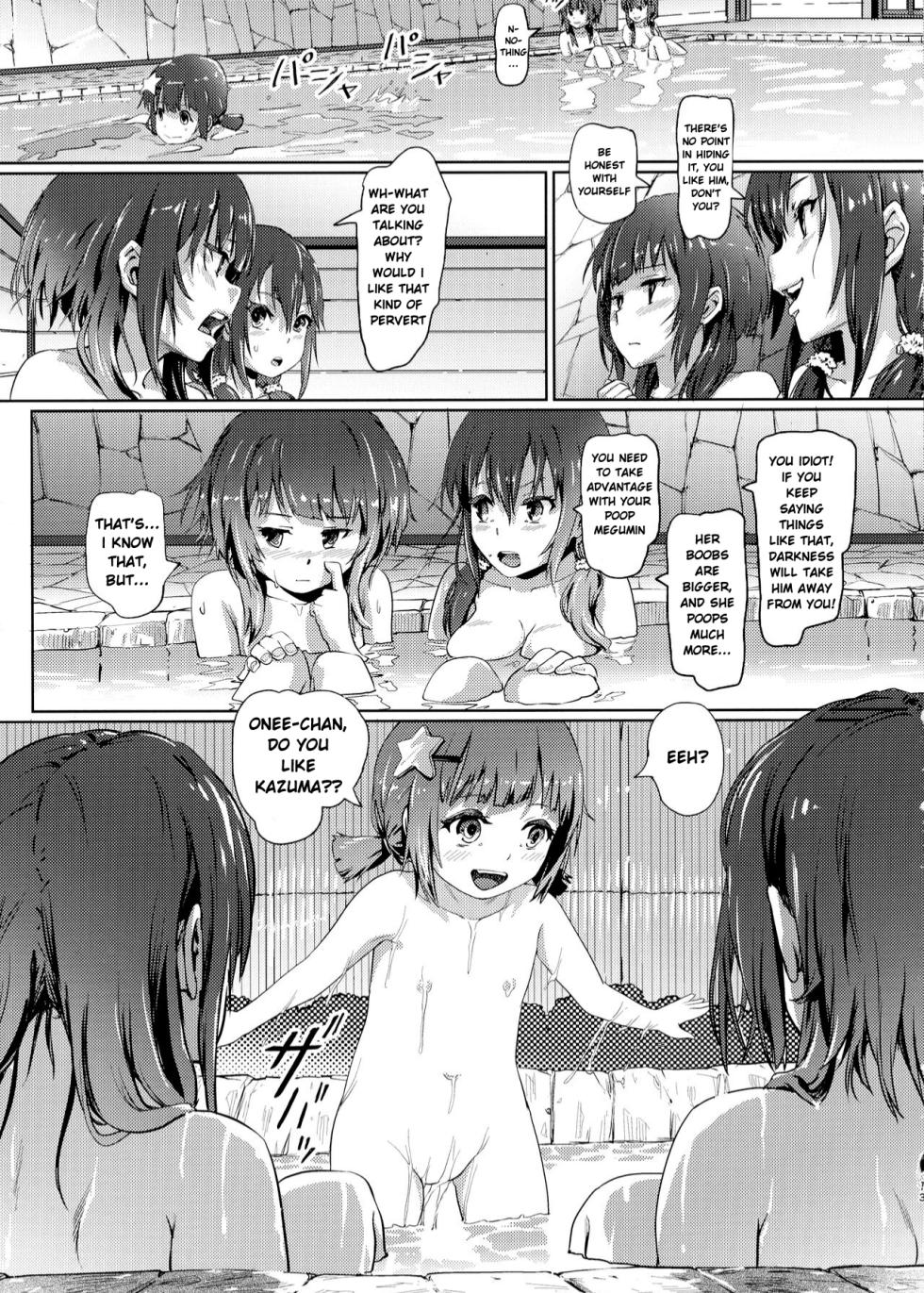 (C101) [SMS - Strawberry Milk Studio (Lunaluku)] Kono Suarashii Choker ni...4 (Kono Subarashii Sekai ni Syukufuku o!) [English] - Page 12