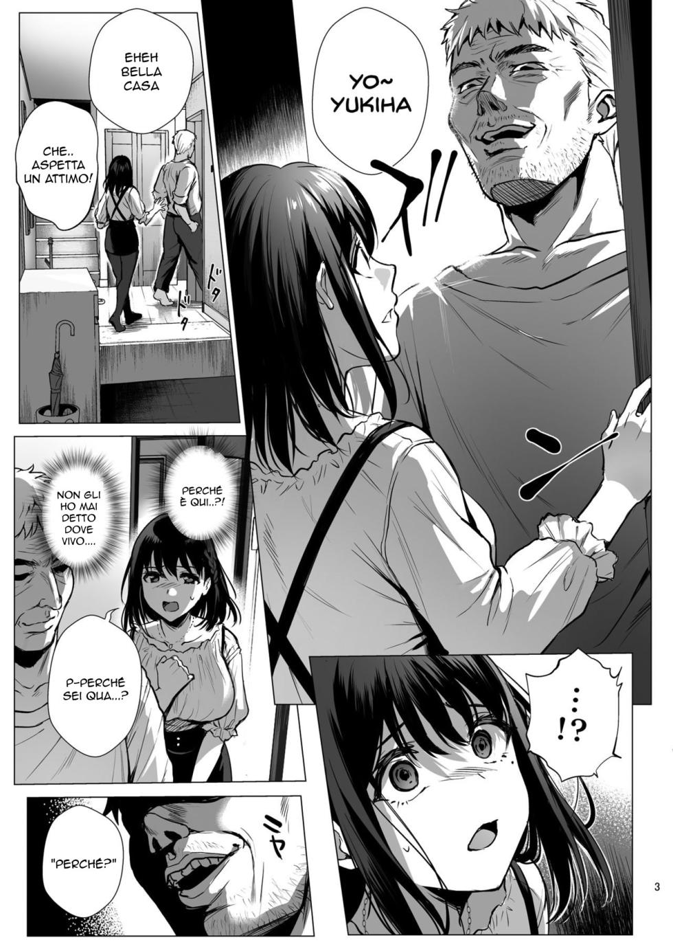 [AMAM (Ame Arare)] Toshoshitsu no Kanojo 3 ~Seiso na Kimi ga Ochiru made~ | Il Bidello mi ha Convinta 3  [Italian] [Digital] - Page 5