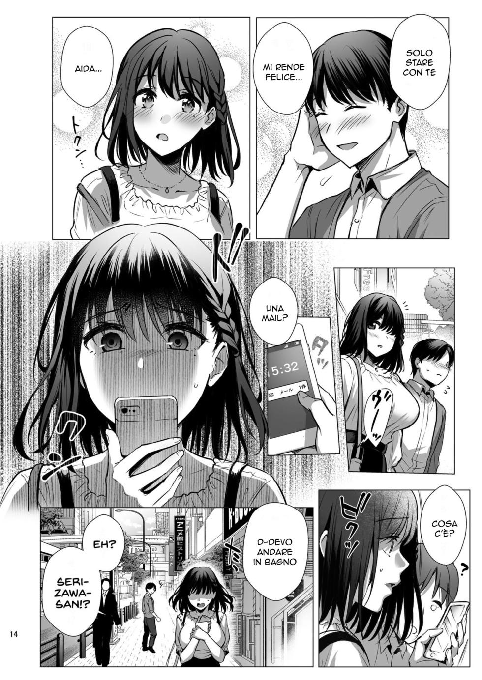 [AMAM (Ame Arare)] Toshoshitsu no Kanojo 3 ~Seiso na Kimi ga Ochiru made~ | Il Bidello mi ha Convinta 3  [Italian] [Digital] - Page 16