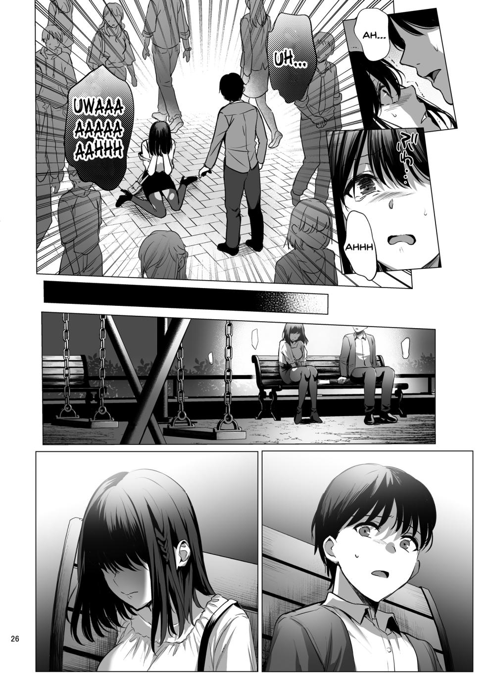 [AMAM (Ame Arare)] Toshoshitsu no Kanojo 3 ~Seiso na Kimi ga Ochiru made~ | Il Bidello mi ha Convinta 3  [Italian] [Digital] - Page 28