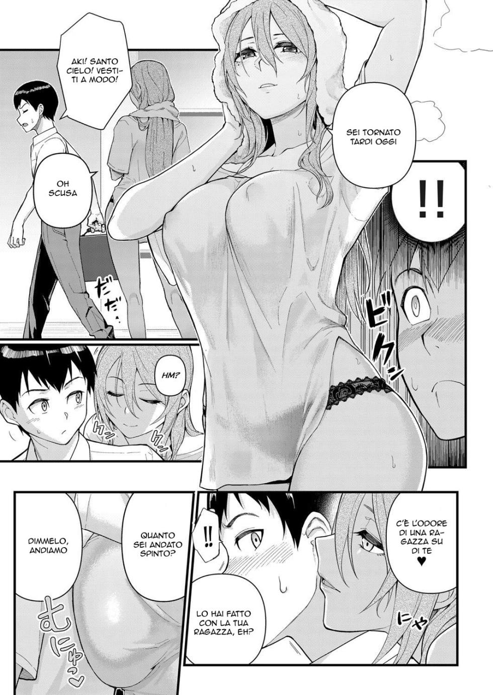 [Matsuka] Dekiai x Shuchaku Zenpen + Kouhen | Abbiamo Superato il Limite (COMIC Grape Vol. 75, COMIC Grape Vol. 82) [Italian] - Page 11