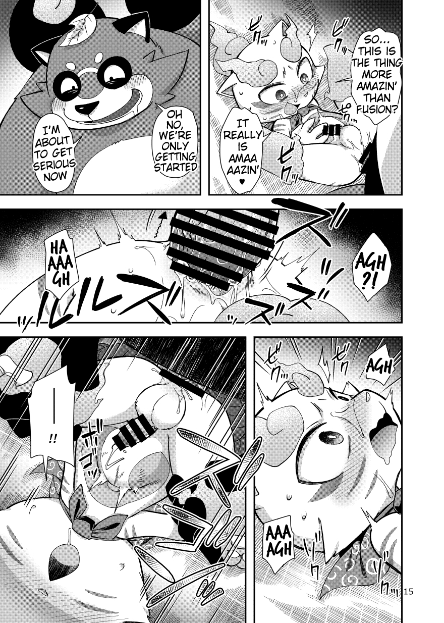 [Harugoya (Harusuke)] ChagaKoma Biyori | Teastroyer and Komane's Perfect Day (Youkai Watch) [English] [A-Z Translations] [Digital] - Page 14