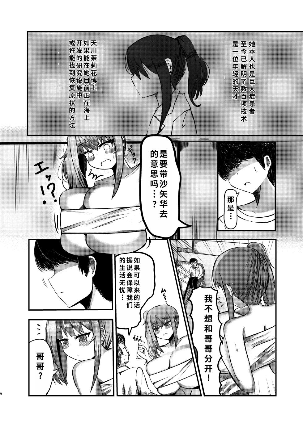 [ぽった～る (ポッター・L)] でかいも! ビルより大きい妹が街の支配者になる話 [DL版][ai翻译] - Page 7